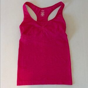 Danskin Now XL Women’s Razorback Tank Top Built in Bra Stretchy Workout